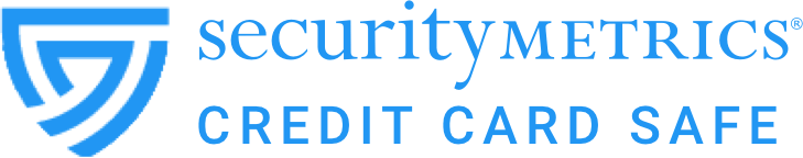 SecurityMetrics card safe certification logo
