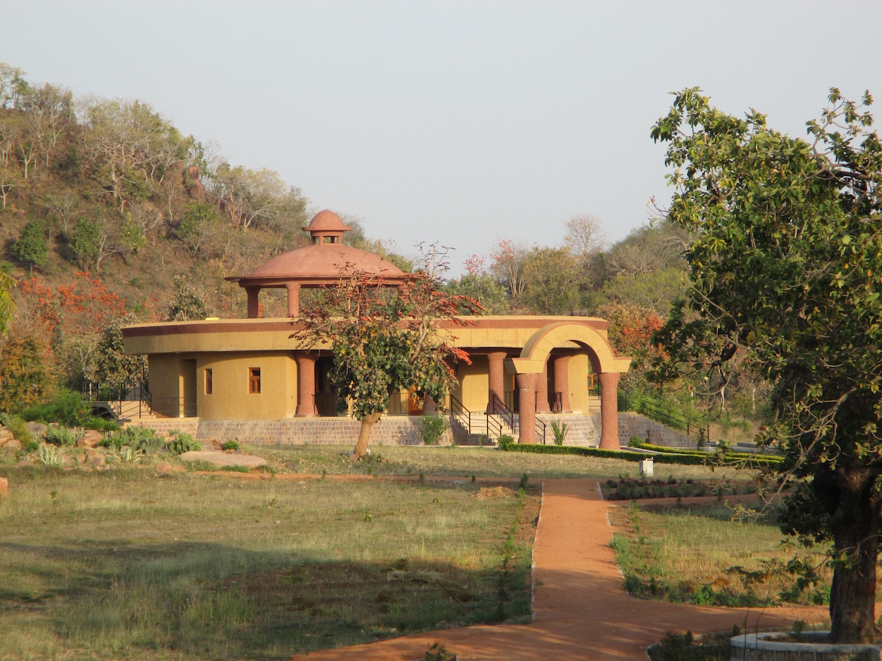 A view of the Sri Vidya Shrine - Himalayan Institute