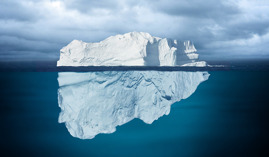 Beneath the Tip of the Iceberg Meditation the Unconscious Mind Main Image - Himalayan Institute