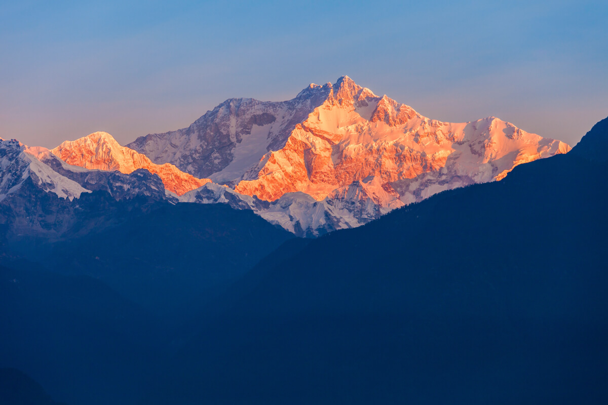 sikkim mountains in deistance - Himalayan Institute